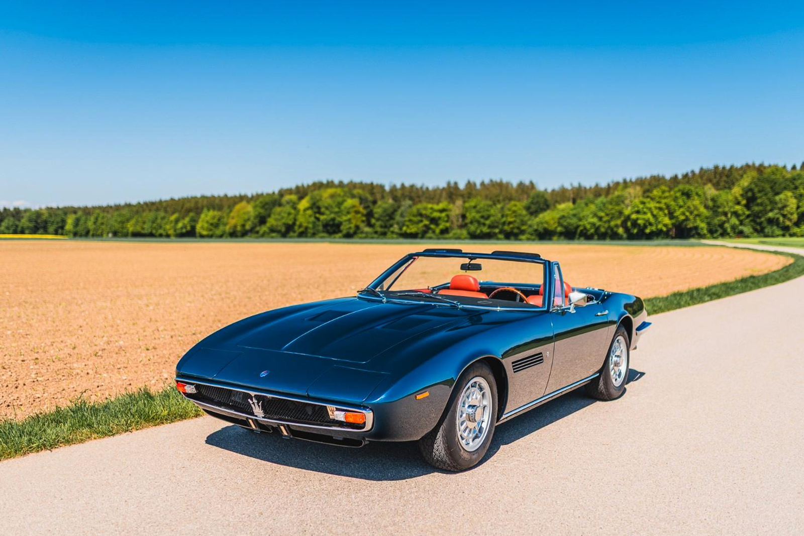 Maserati Ghibli Spyder 4.7 – Cabriolet V8 Classique de Collection 0000