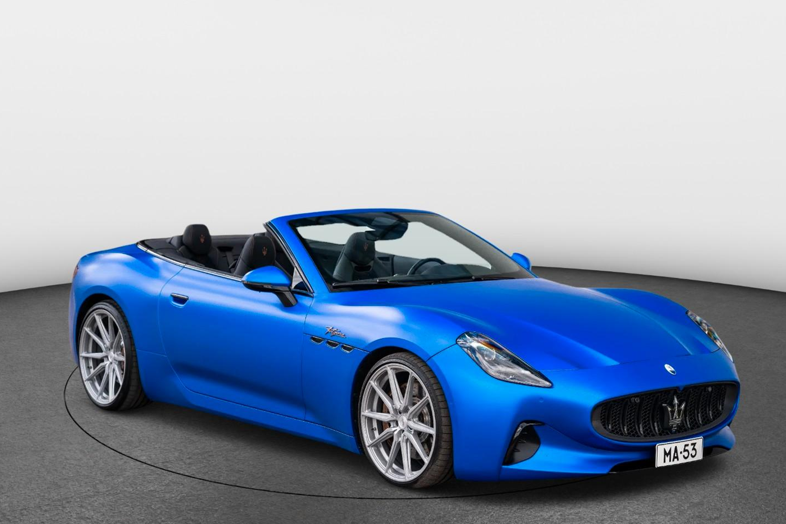 Maserati GranCabrio Folgore – 761 ch AWD – Full Electric – Blu Corse Matte 00000